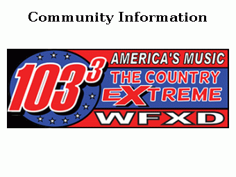 WFXD Feature Community Event - Announcement