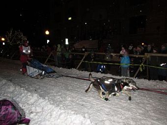 UP 200 Dog Sled Race Marquette Michigan