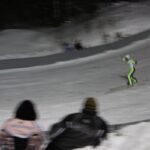 The Ishpeming Ski Club Hosted the 128th Annual Ski Jumping Tournament at Suicide Hill - Michigan