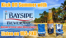 Make the summer of 2016 the best summer ever with Bayside Beverage and 103-FXD!