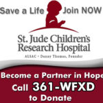 For $20/month become a Partner in Hope and let's find cures and save children during the Hardee's St. Jude Radiothon on 103-FXD - May 5th and May 6th.