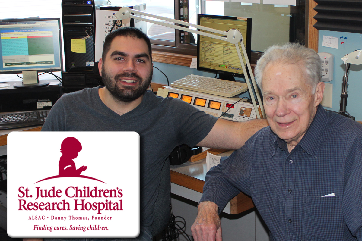 Eric and Elmer Aho Participated in the St. Jude Children's Research Hospital Radiothon