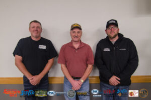 Dennis Sippola and Mike and TJ from Premium Pole Buildings and Storage Sheds.