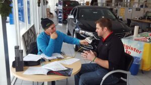 Major Discount and Andy talking about the great deals