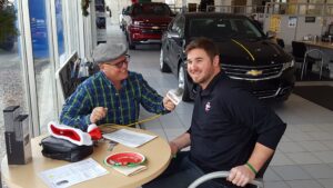 Major Discount and Andy talking about the great sales at Frei Chevrolet