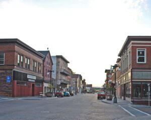 Houghton Before the extreme flooding.