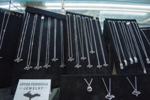 Wood Jewelers features this Upper Peninsula Jewelry line.