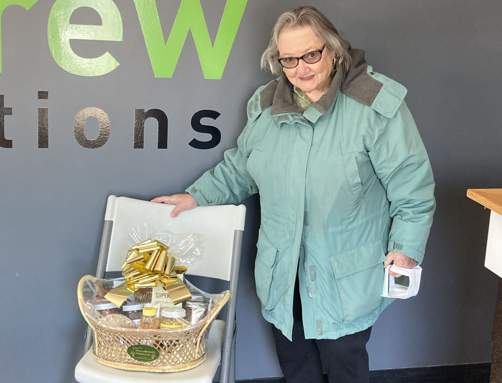 Lucille won a Michigan Gift Basket from Tadych's Econo Foods