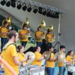 The Tubas took the stage for this surprise performance