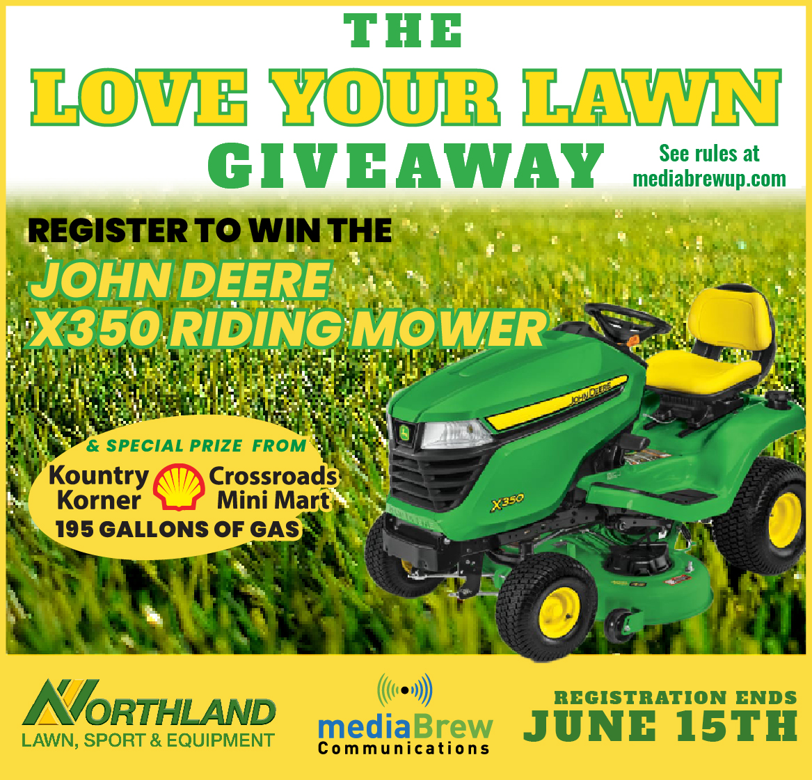 Register for the Love Your Lawn Giveaway